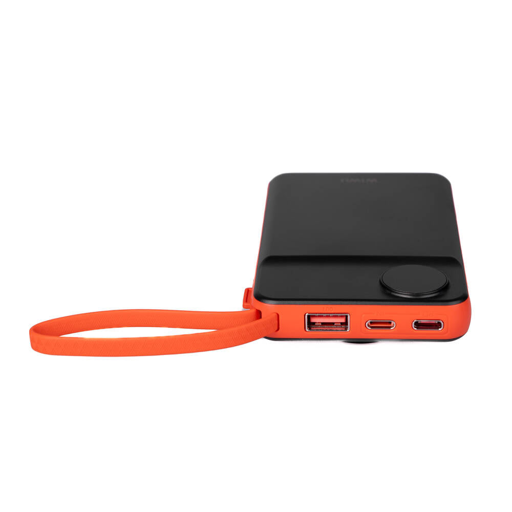 Wiwu Wi-P007 LED Ekranlı Akıllı Saat Kablosuz Şarj Özellikli 10000mAh 22.5W Taşınabilir Powerbank