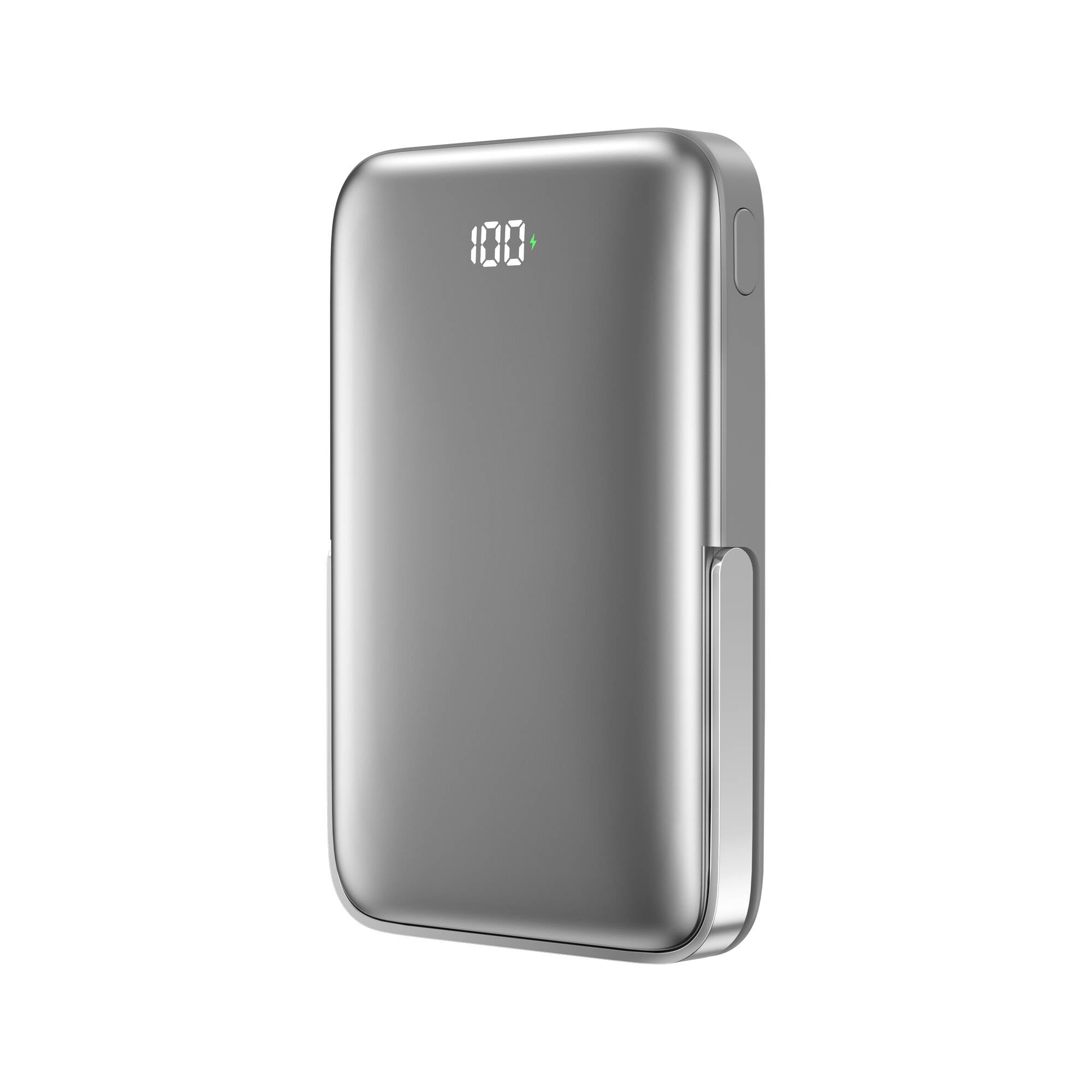 Wiwu Wi-P018 Elite Serisi Led Ekranlı M-safe 15W 10000mAh Kablosuz Powerbank