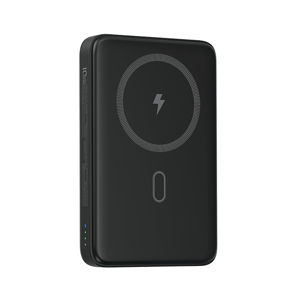 Wiwu Wi-P043 LED Işık Göstergeli Standlı Taşınabilir M-safe Kablosuz Powerbank 10.000mAh 15W