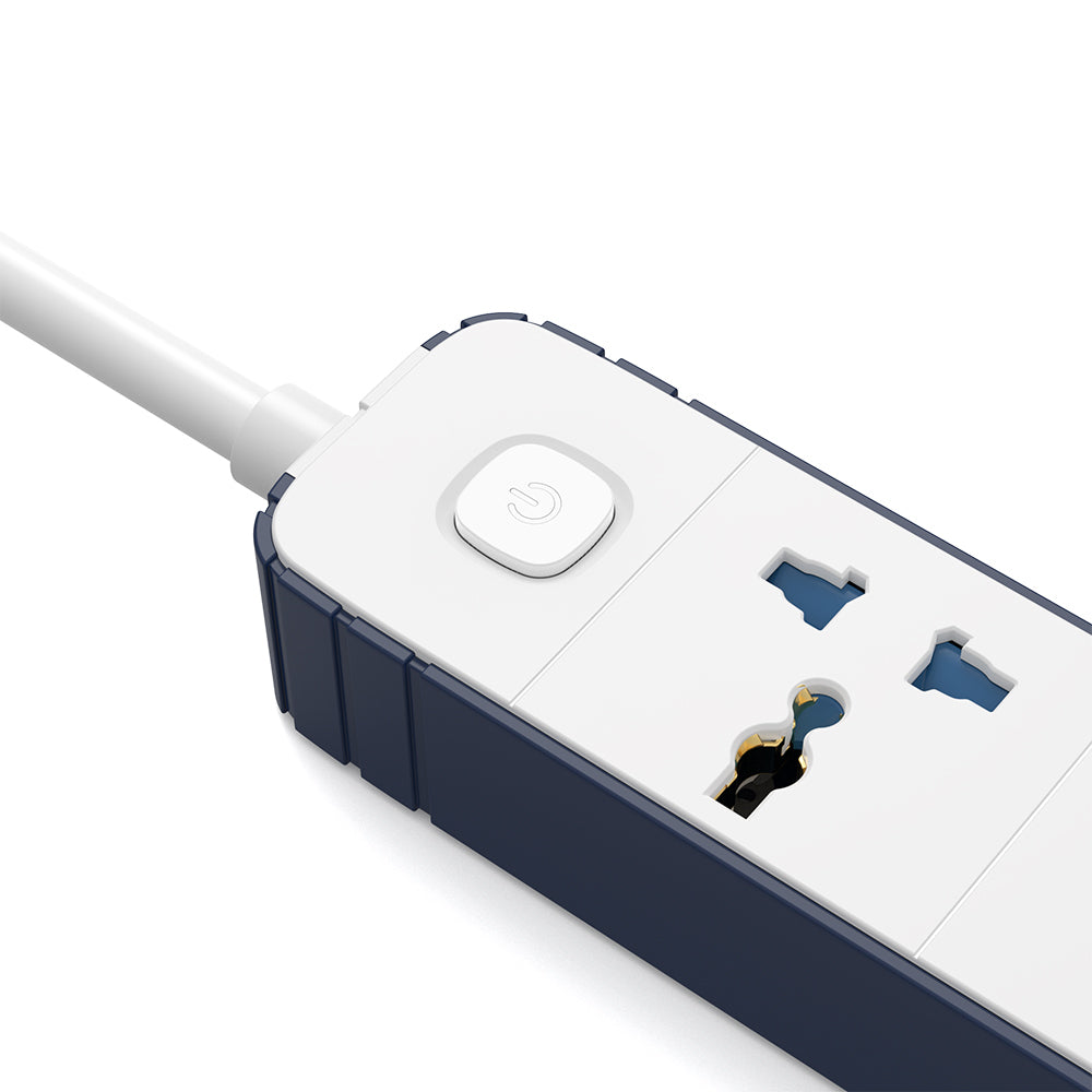 Wiwu Wi-S007 20W GaN Tech Power Strip 8 in 1 Çoklu Priz 2 Metre