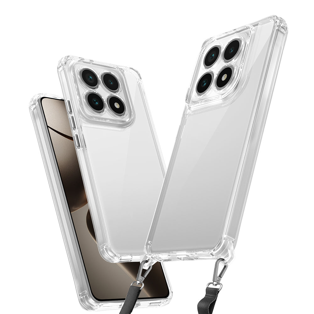 Cepax Xiaomi 14T Airbagli Takılabilir Askı Aparatlı Snap Silikon Kılıf