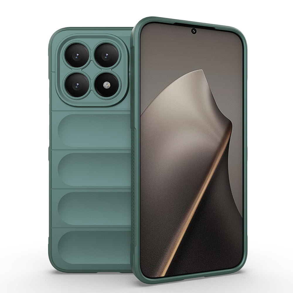 Cepax Xiaomi 15T Esnek TPU Oyuklu Arka Yüzey Tasarımlı Etnik Silikon Kılıf