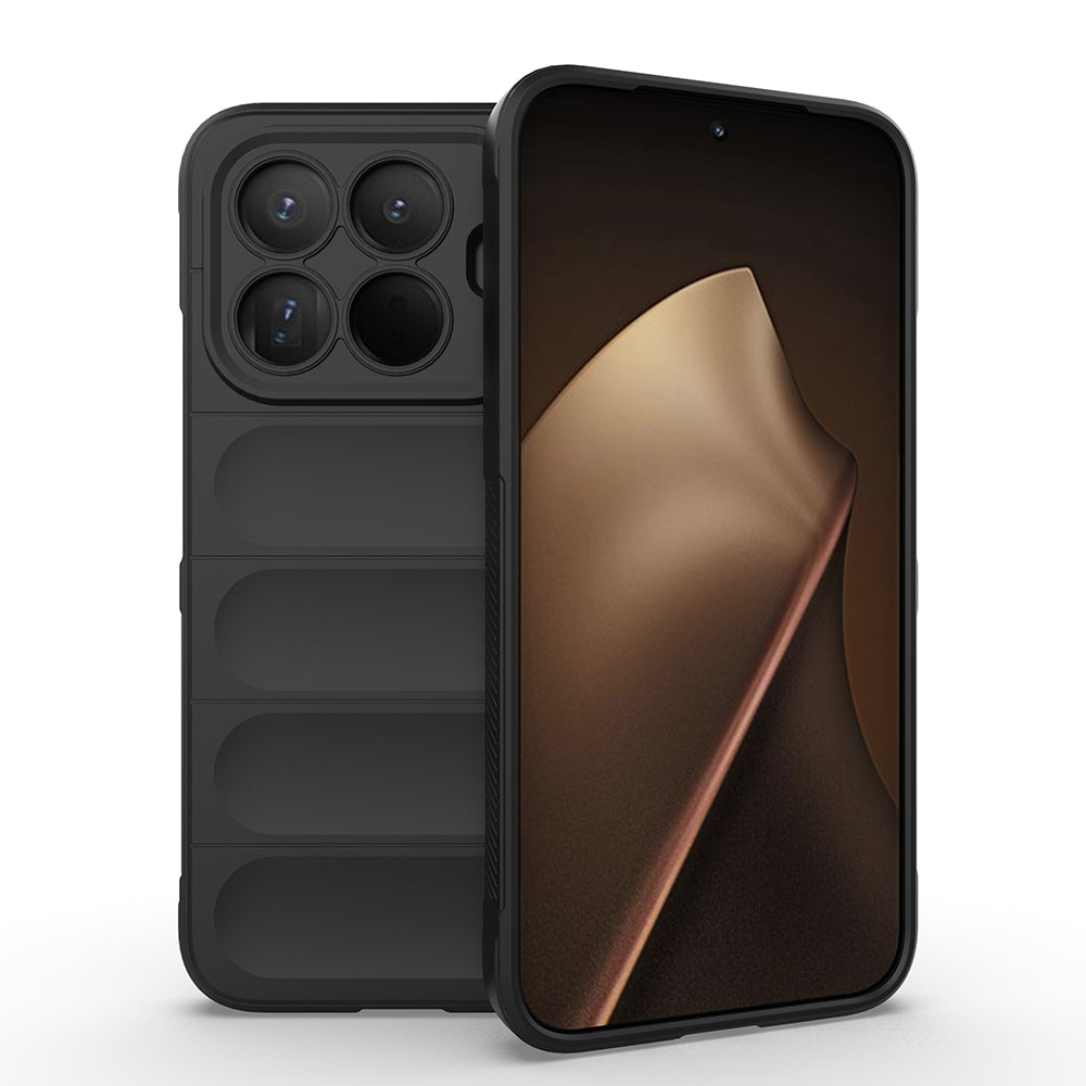 Cepax Xiaomi 15T Pro Esnek TPU Oyuklu Arka Yüzey Tasarımlı Etnik Silikon Kılıf