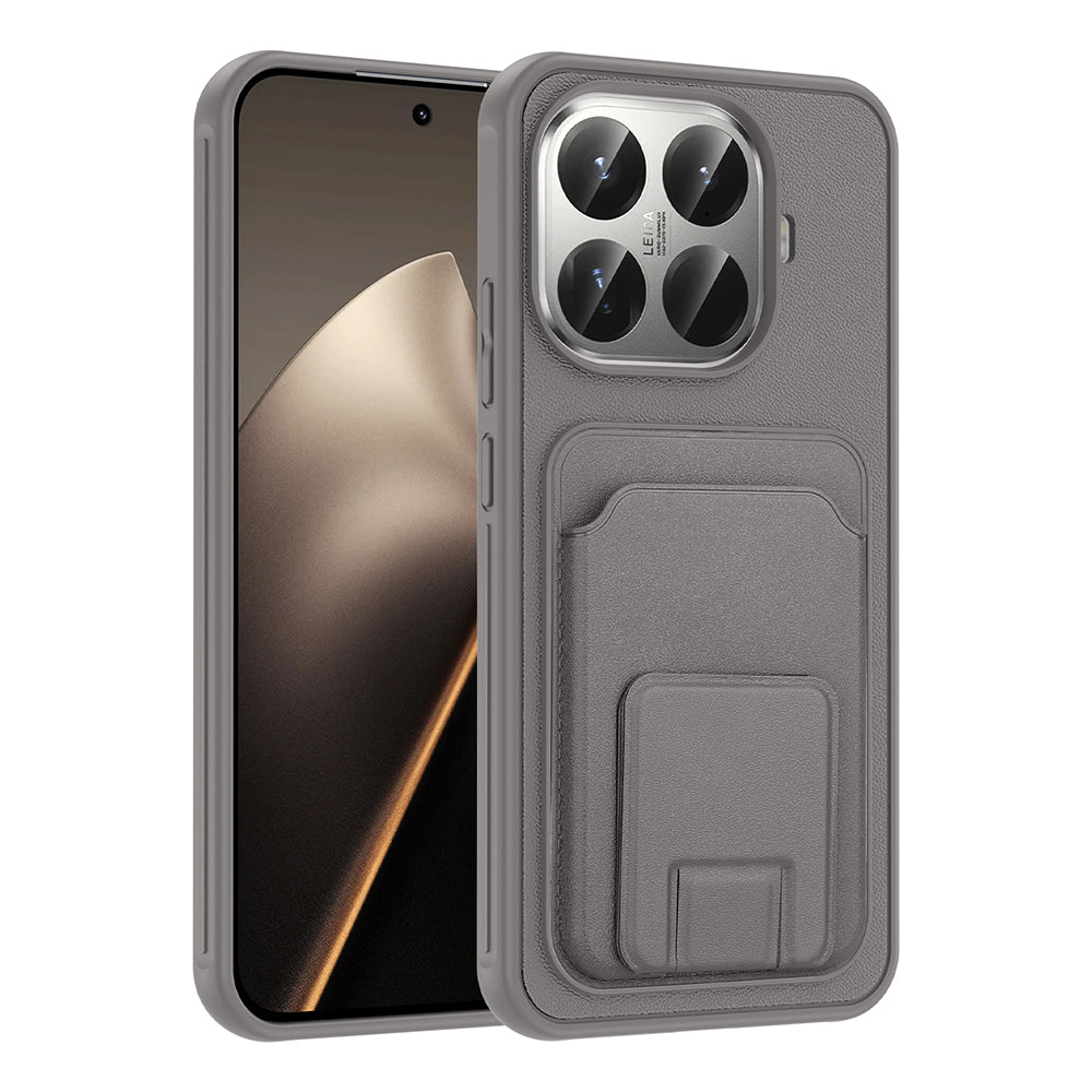 Xiaomi 15T Pro Kılıf Kartlıklı TPU Cepax Bikart Kılıf