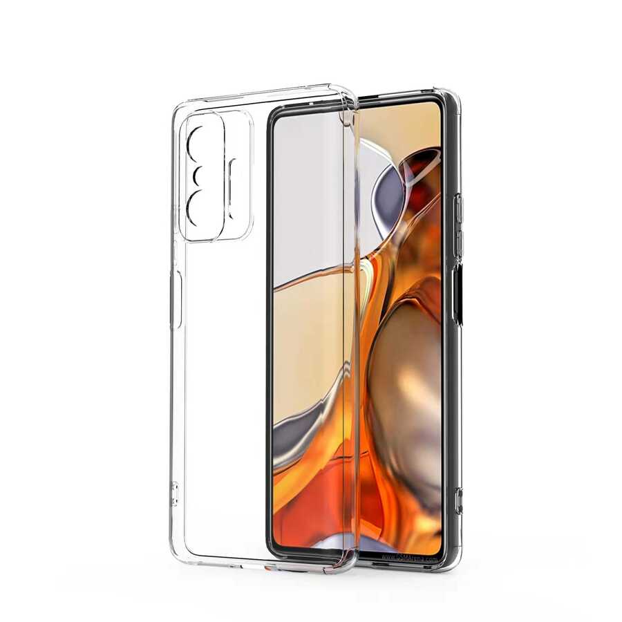 Cepax Xiaomi Mi 11T 5G Kamera Korumalı Süper Silikon Kılıf Telefon Kılıfı