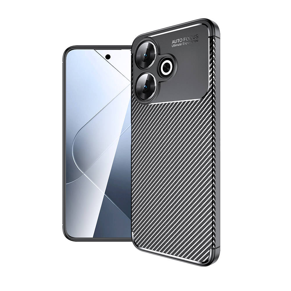 Cepax Xiaomi Redmi 13 4G Negro Silikon Kılıf