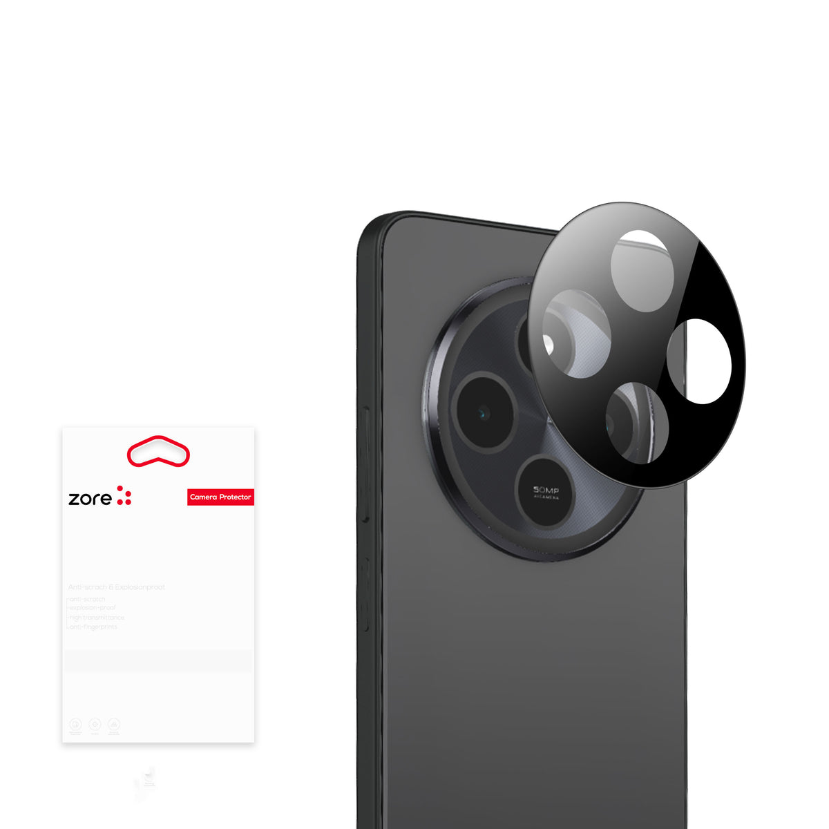Cepax Xiaomi Redmi 14C 4G 3D Kamera Camı