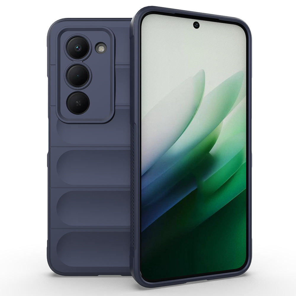 Cepax Xiaomi Redmi 15 Esnek TPU Oyuklu Arka Yüzey Tasarımlı Etnik Silikon Kılıf