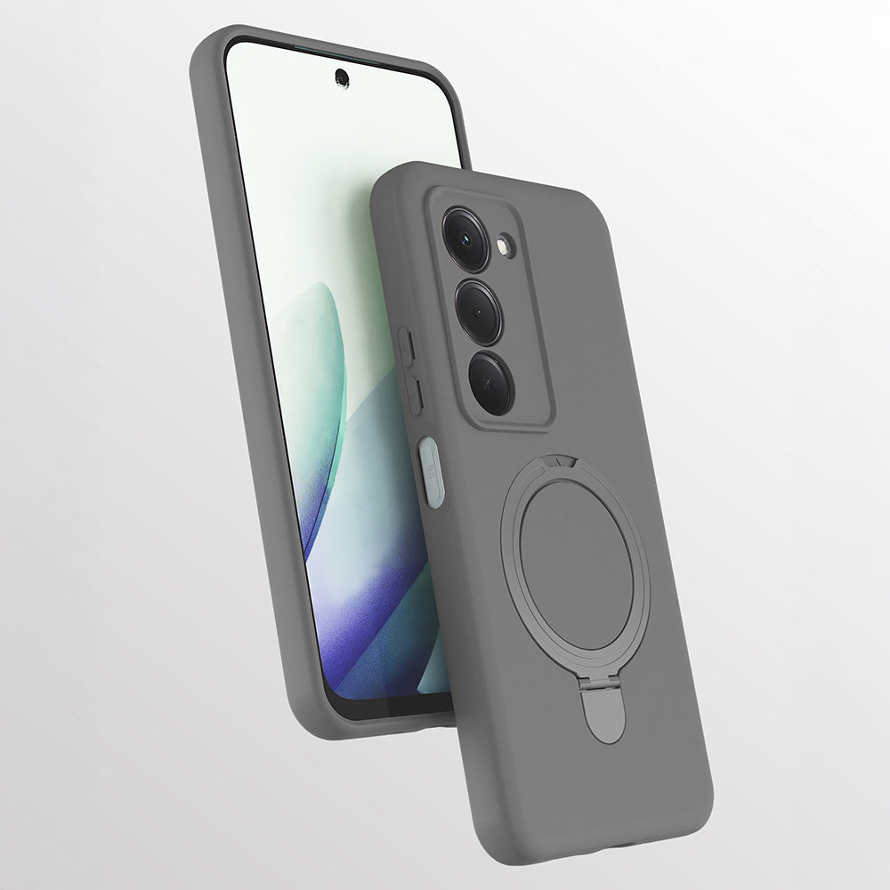 Cepax Xiaomi Redmi 15 M-safe Şarj Özellikli Standlı Samara Kılıf
