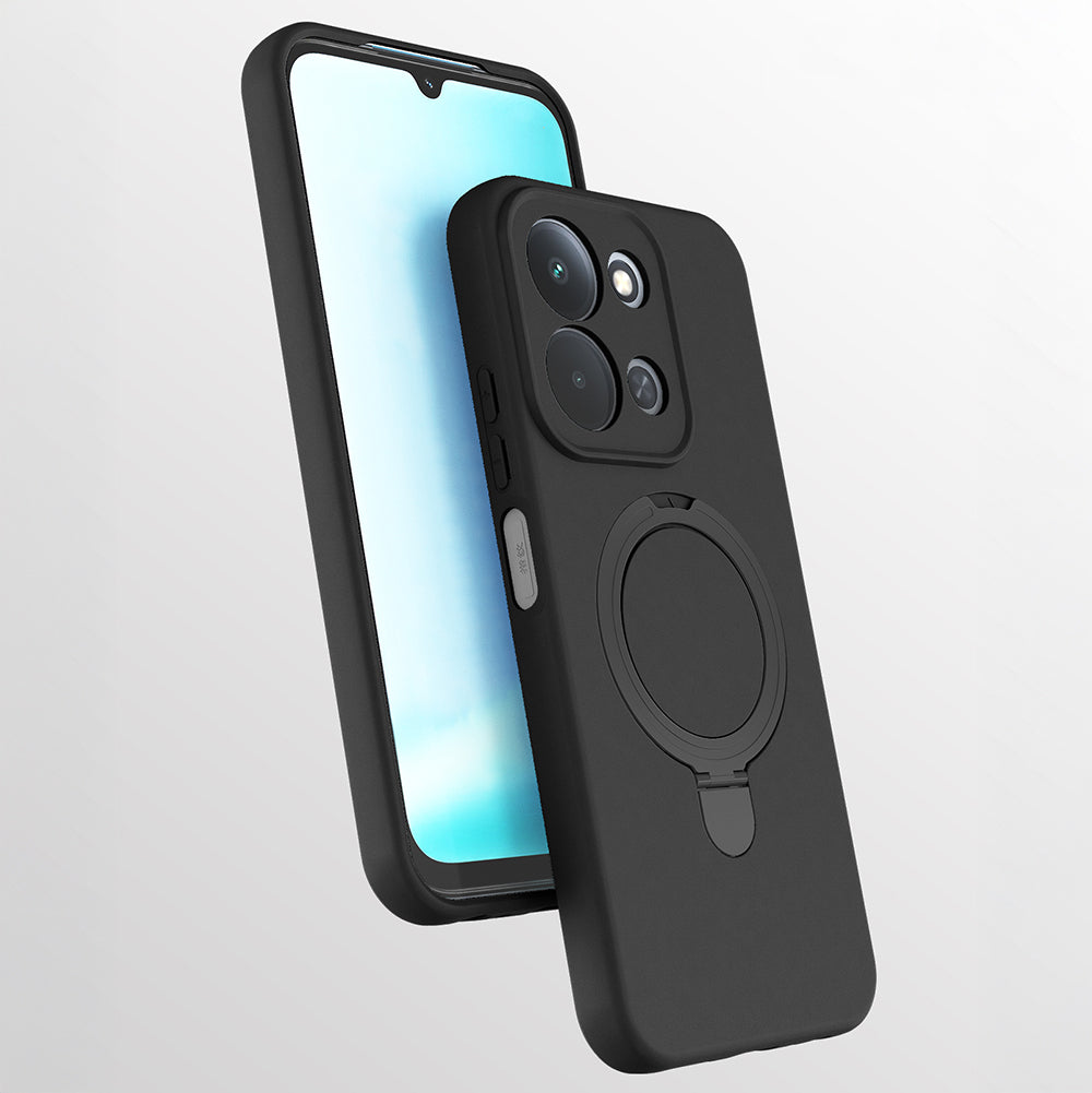 Cepax Xiaomi Redmi 15C M-safe Şarj Özellikli Standlı Samara Kılıf