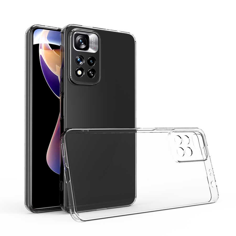 Cepax Xiaomi Redmi Note 11 Pro Plus 5G Kamera Korumalı Süper Silikon Telefon Kılıfı