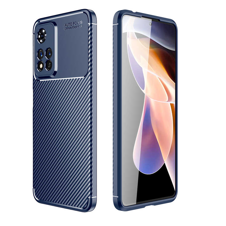 Cepax Negro Xiaomi Redmi Note 11 Pro Plus 5G Silikon Telefon Kılıfı