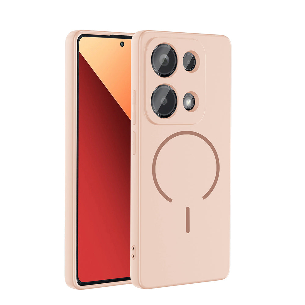 Cepax Xiaomi Redmi Note 13 Pro 4G M-safe Şarj Özellikli Meta Kılıf