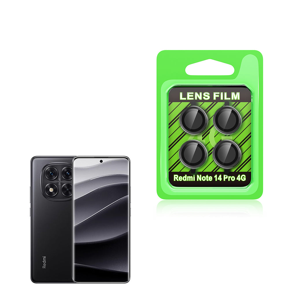 Xiaomi Redmi Note 14 Pro 4G Cepax CL-07 Kamera Lens Koruyucu