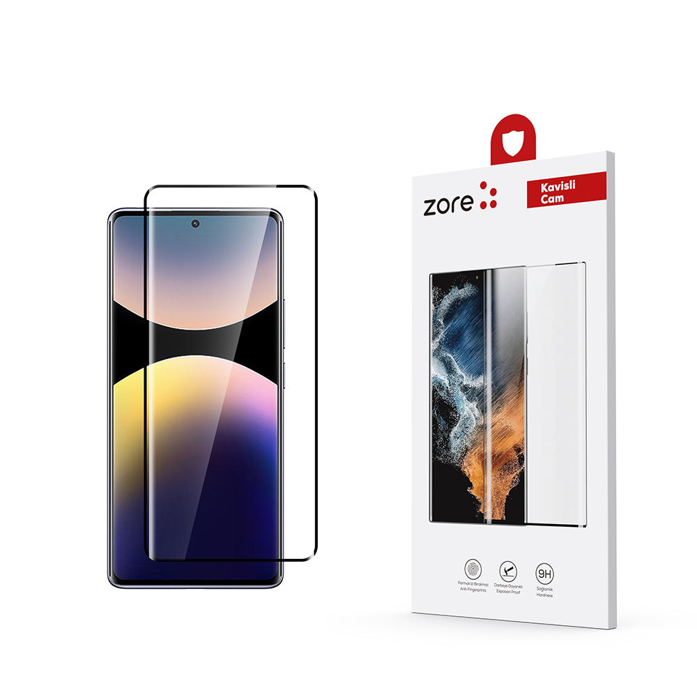 Cepax Xiaomi Redmi Note 14 Pro 4G Full Yapışkanlı Cam Ekran Koruyucu
