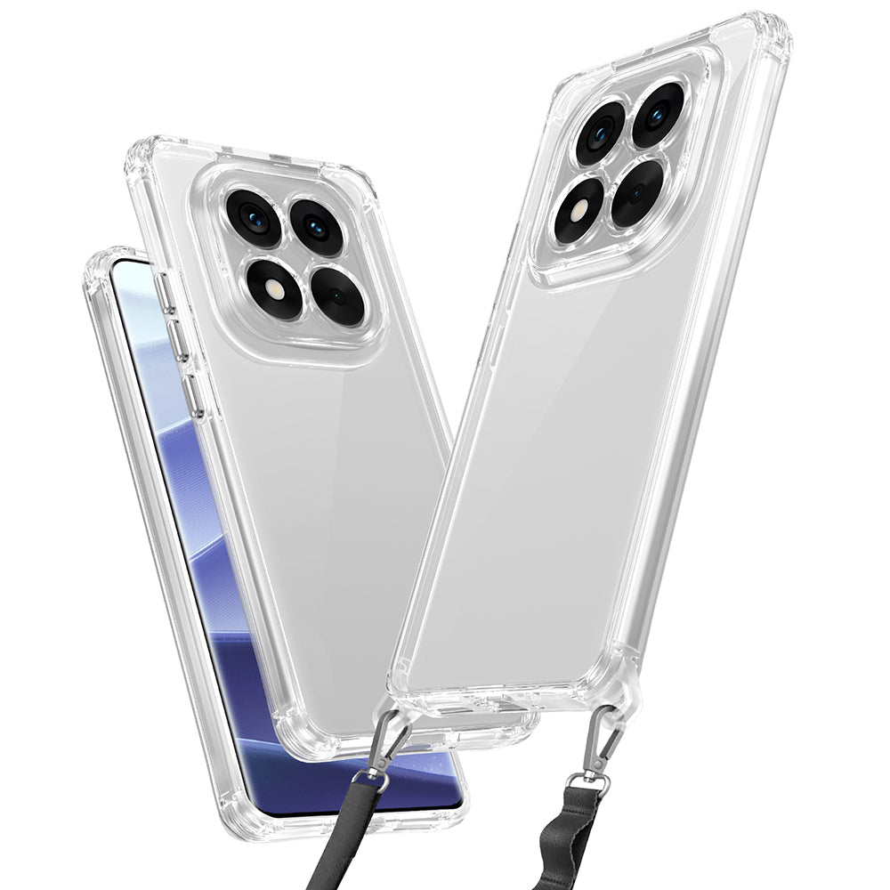 Cepax Xiaomi Redmi Note 14 Pro 5G Airbagli Takılabilir Askı Aparatlı Snap Silikon Kılıf
