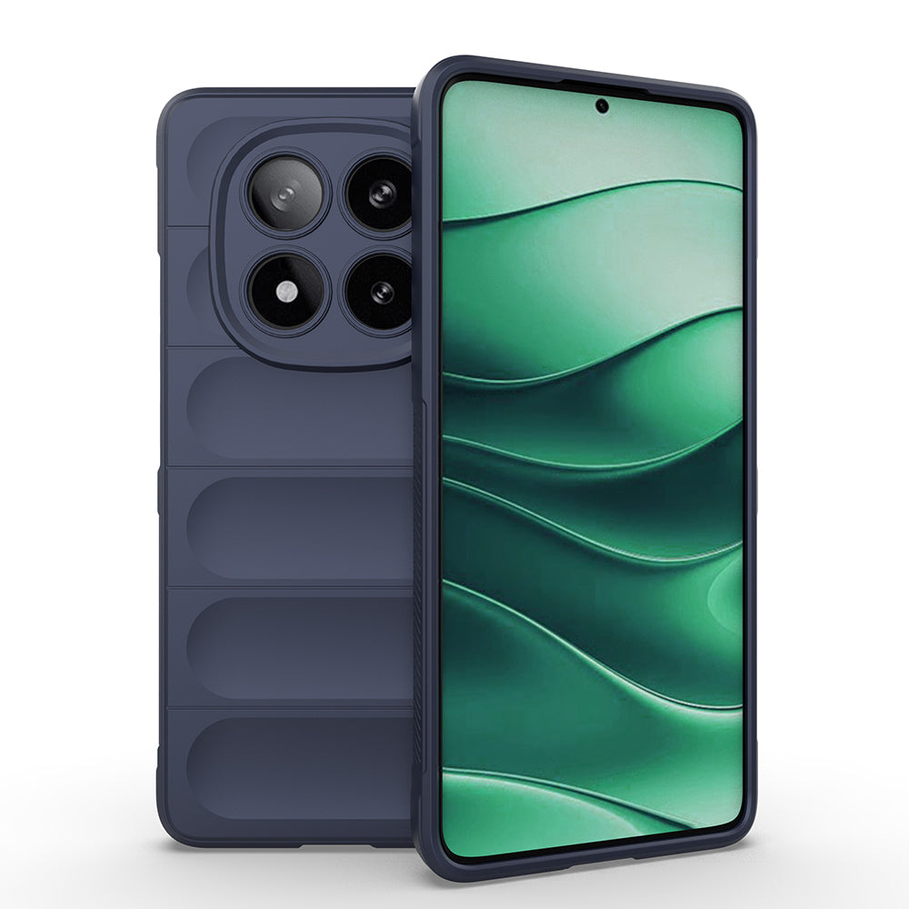 Cepax Xiaomi Redmi Note 14 Pro 5G Esnek TPU Oyuklu Arka Yüzey Tasarımlı Etnik Silikon Kılıf