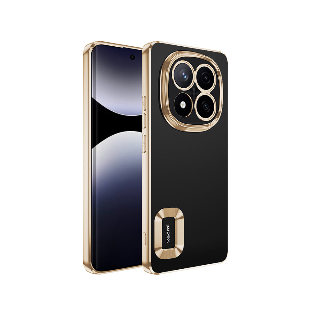 Cepax Xiaomi Redmi Note 14 Pro 5G Kamera Korumalı Logo Gösteren Omega Kılıf