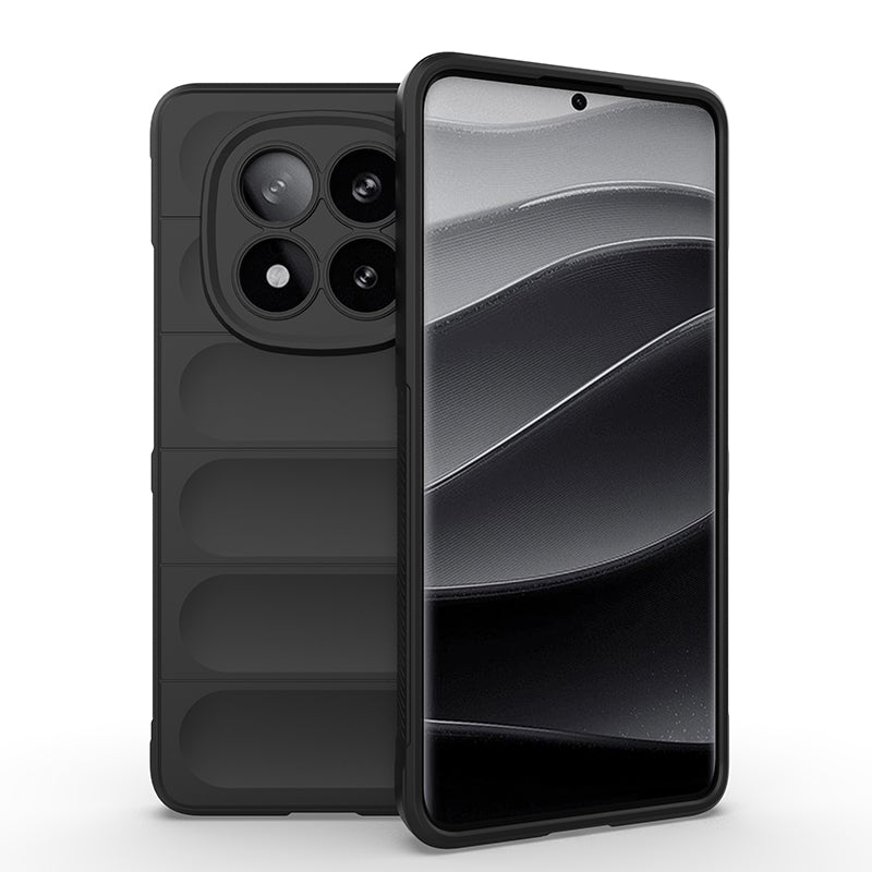Cepax Xiaomi Redmi Note 14 Pro Plus Esnek TPU Oyuklu Arka Yüzey Tasarımlı Etnik Silikon Kılıf