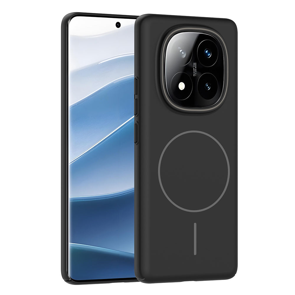 Cepax Xiaomi Redmi Note 14 Pro Plus M-safe Şarj Özellikli Ruby Sert Kılıf