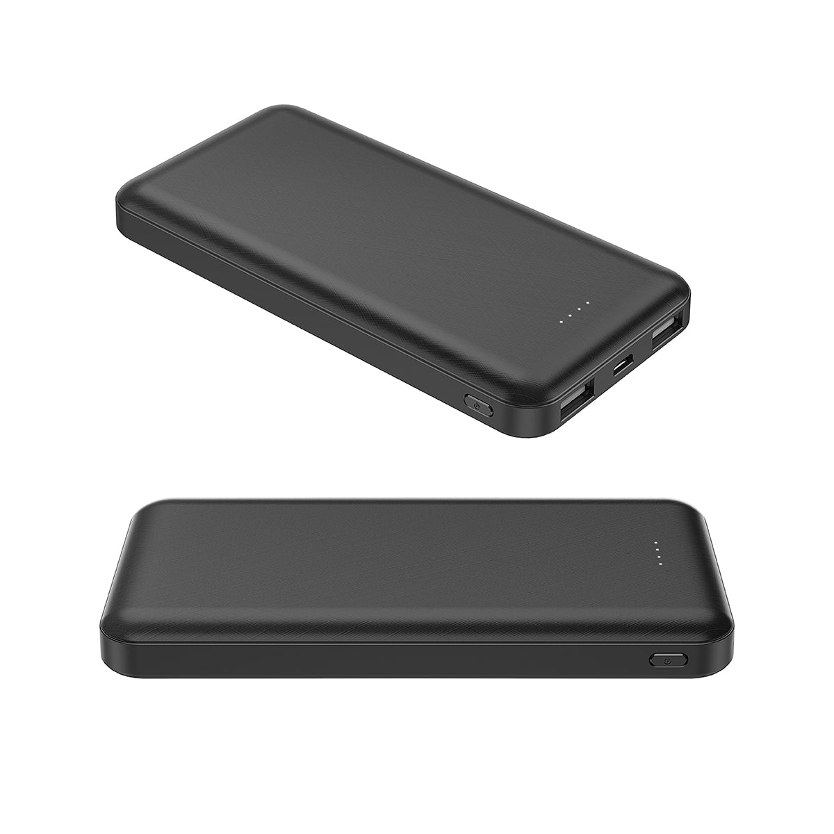 Xipin PX102 Hızlı Şarj Özellikli LED Göstergeli Dual USB Taşınabilir 10000mAh Akıllı Powerbank