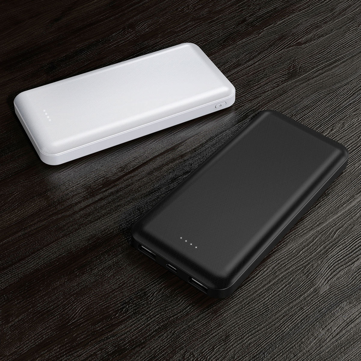 Xipin PX102 Hızlı Şarj Özellikli LED Göstergeli Dual USB Taşınabilir 10000mAh Akıllı Powerbank