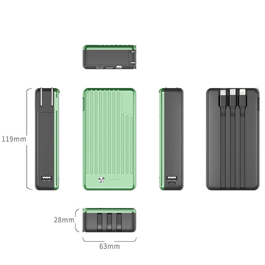 Xipin T106 10000 Mah Powerbank - 8