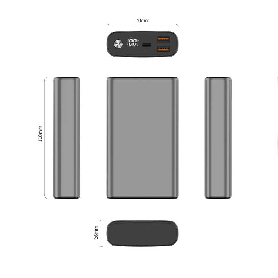 Xipin T108L 15000 Mah Powerbank - 2