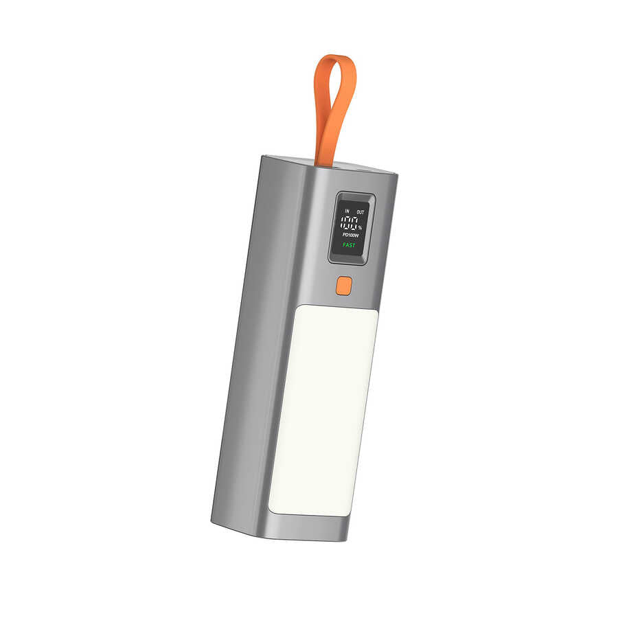 Xipin T134L Işıklı PD 100W Hızlı Şarj Özellikli 20000 Mah Powerbank - 1