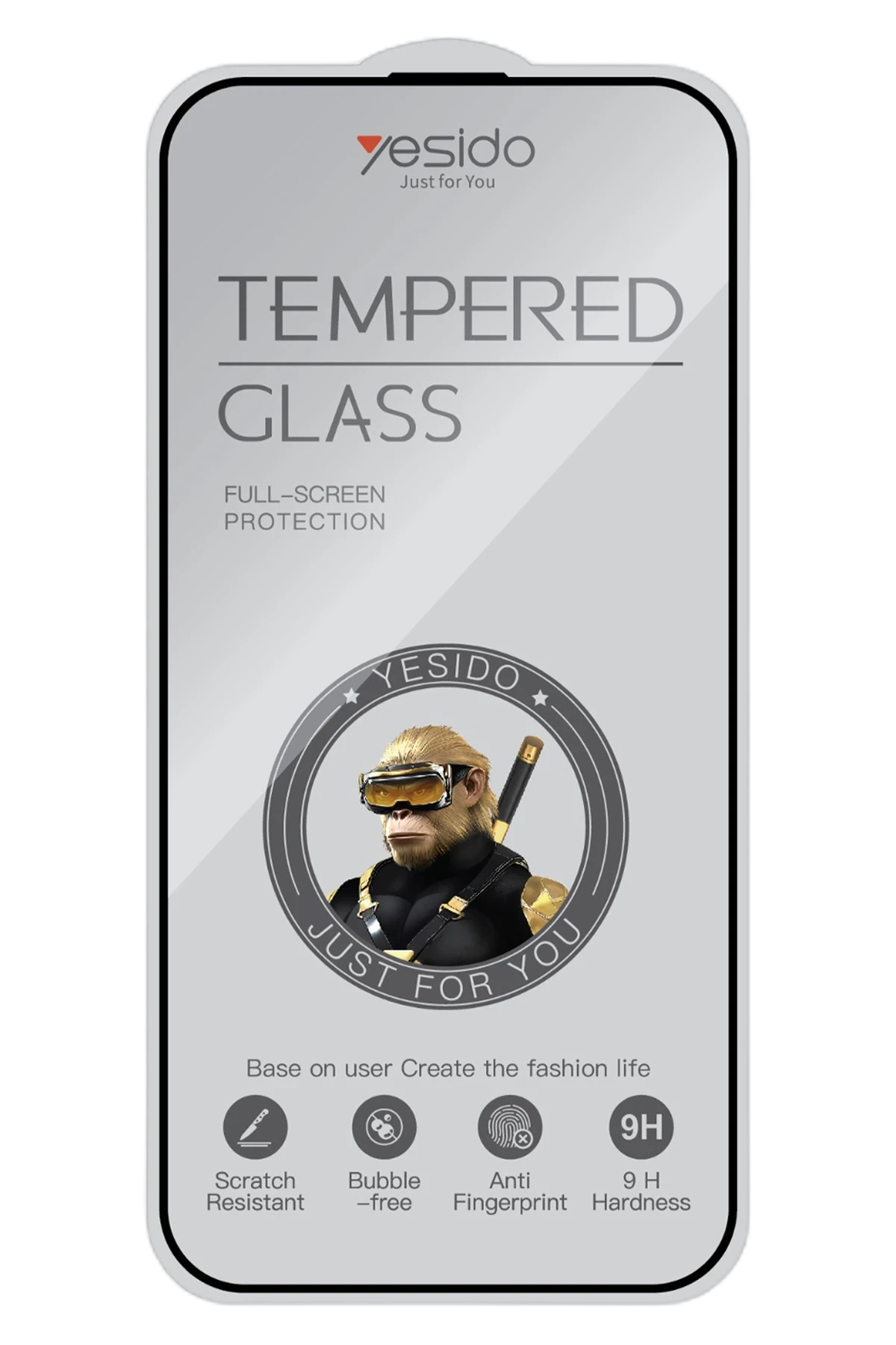 Yesido iPhone 17 Pro TG26 Ultra Clear HD Cam Ekran Koruyucu