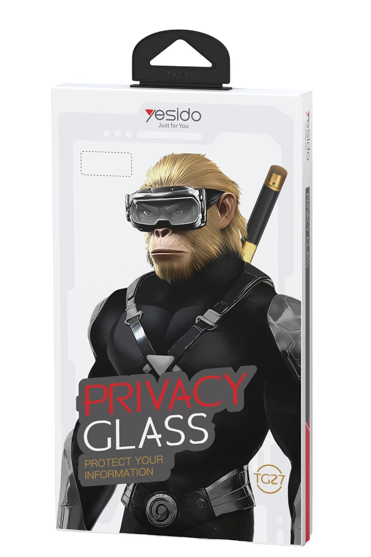 Yesido Apple iPhone 17 TG27 Hayalet Cam Ekran Koruyucu