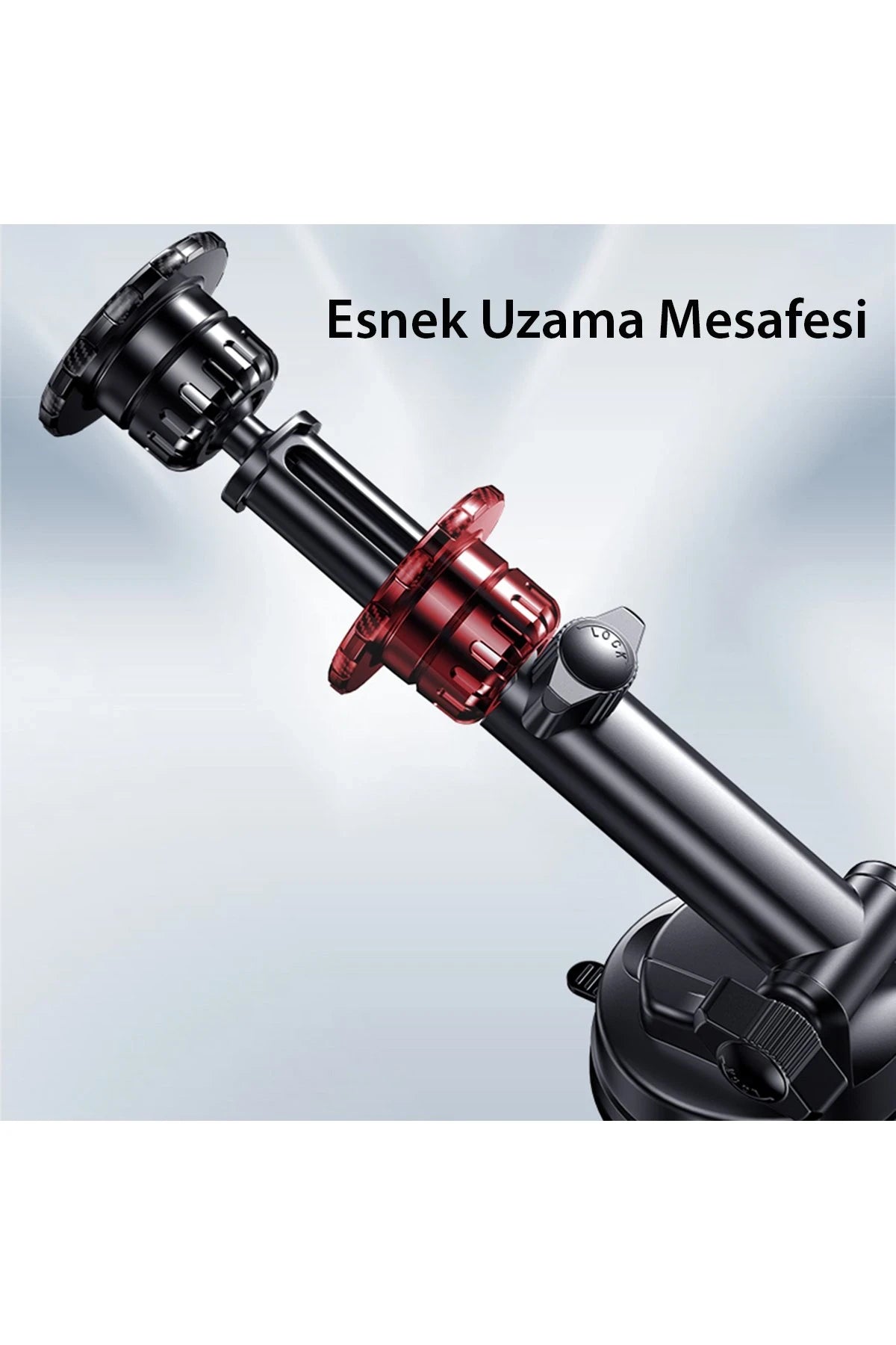 Yesido C160 360 Derece Ayarlanabilir Vantuzlu Manyetik Magsafe Araç Tutucu
