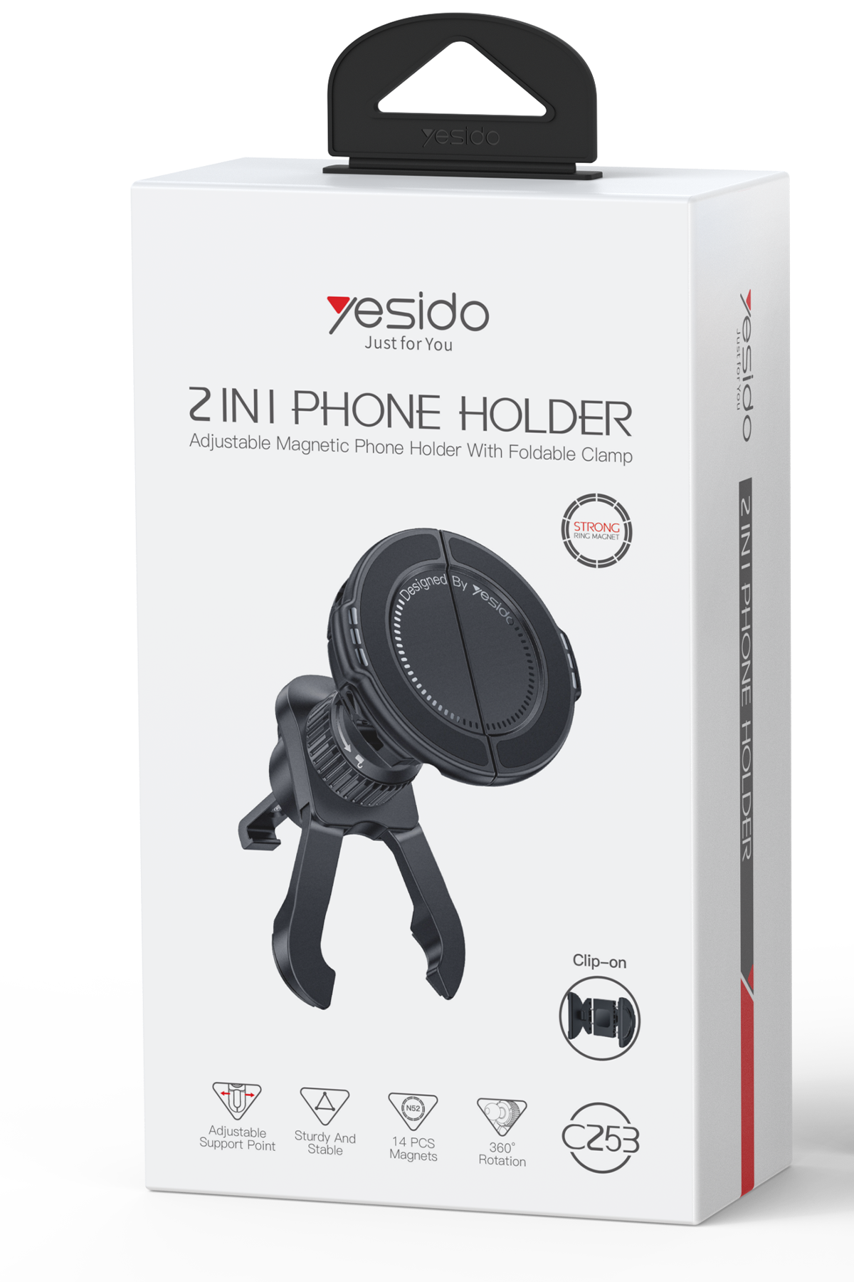 Yesido C253 2in1 Magsafe Uyumlu Havalandırma Tipi Araç Tutucu