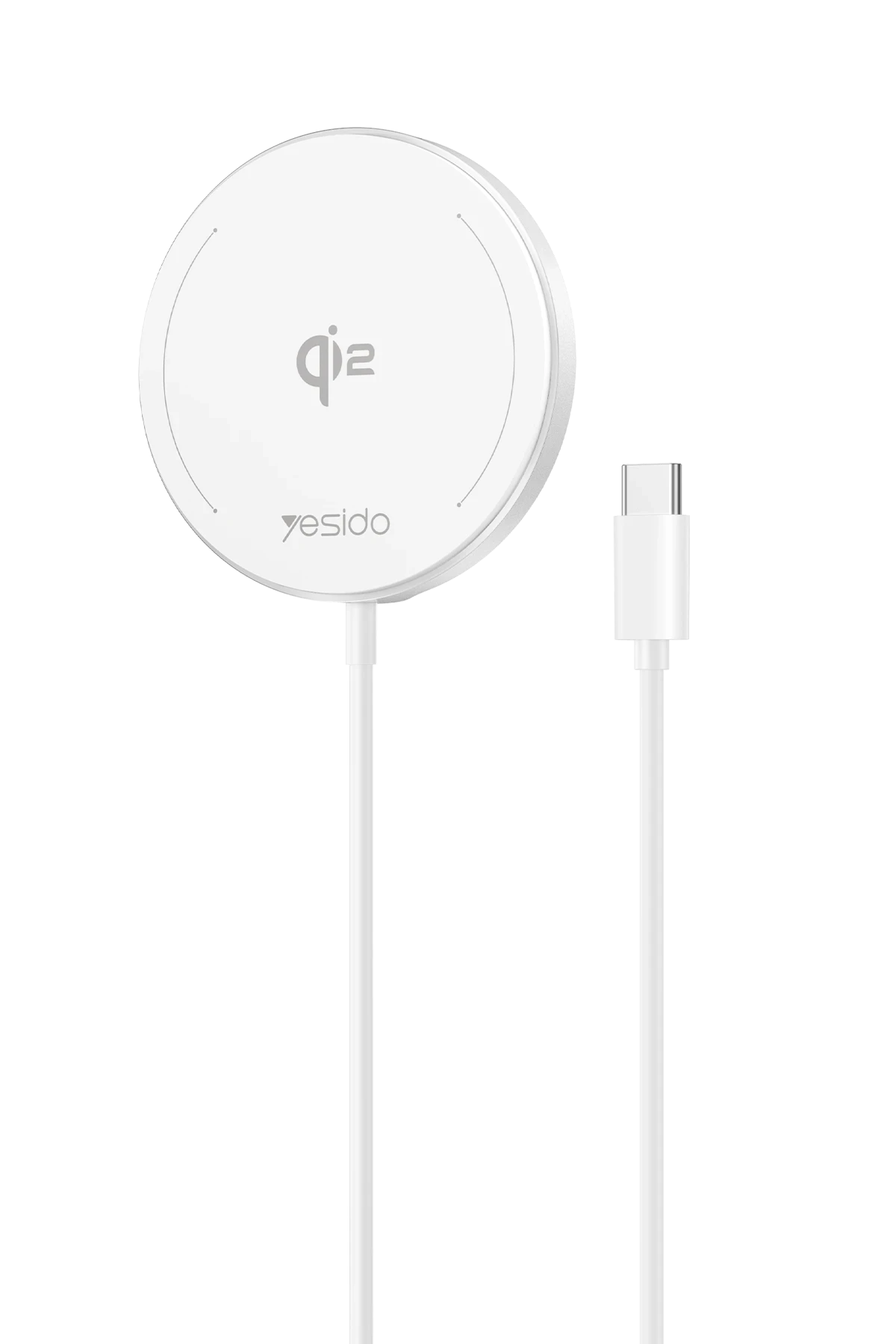 Yesido DS24 1M Type-C Kablo 15W Kablosuz Şarj Aleti