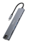 Yesido HB27 8in1 100W PD 1 GBPS Ethernet 4K Hub Dönüştürücü