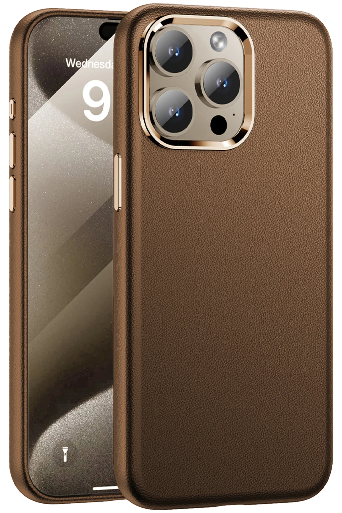 Yesido iPhone 14 Pro Max PC09 Elegance Deri Magsafe Telefon Kılıfı