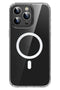 Yesido iPhone 15 Pro Max PC03 Ace Şeffaf Magsafe Telefon Kılıfı