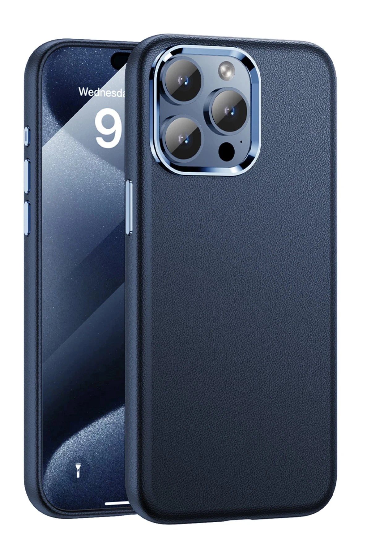 Yesido iPhone 15 Pro Max PC09 Elegance Deri Magsafe Telefon Kılıfı