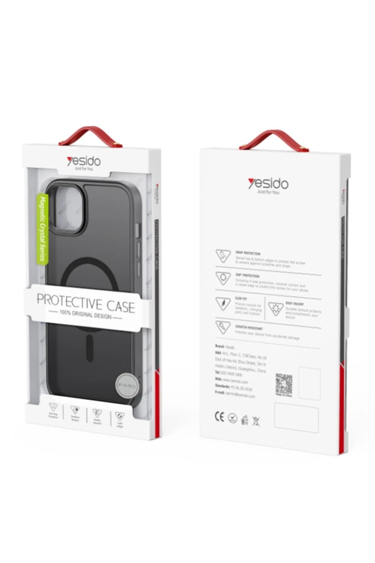 Yesido iPhone 16 Kılıf PC06 Tower Magsafe Telefon Kılıfı