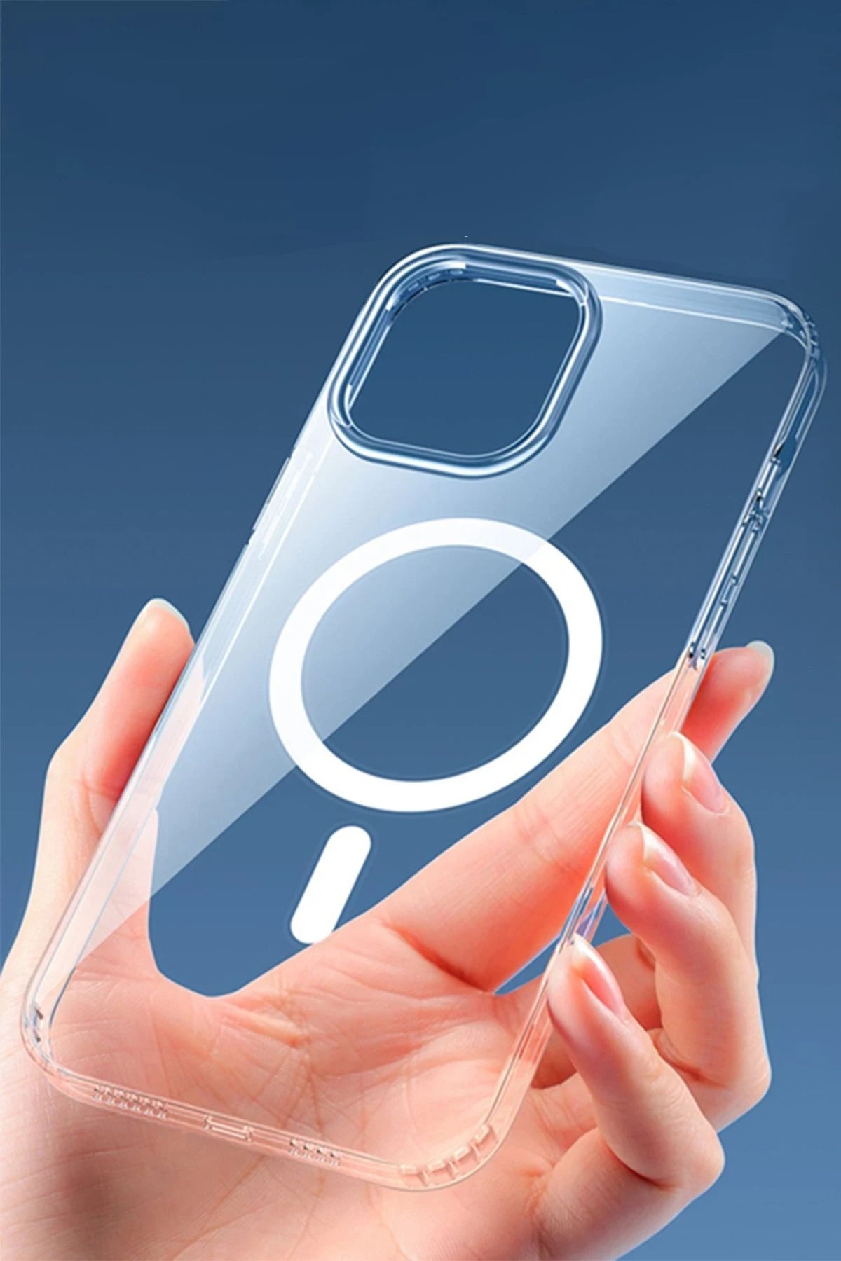 Yesido iPhone 16 PC03 Ace Şeffaf Magsafe Telefon Kılıfı