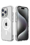 Yesido iPhone 16 Pro Max PC03 Ace Şeffaf Magsafe Telefon Kılıfı