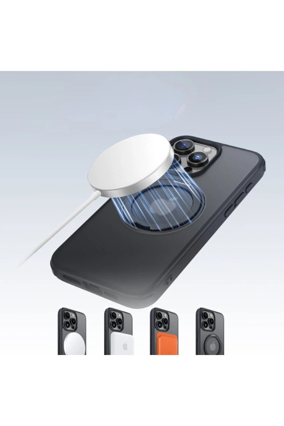 Yesido iPhone 16 Pro Max PC15 Razor Magsafe Standlı Telefon Kılıfı