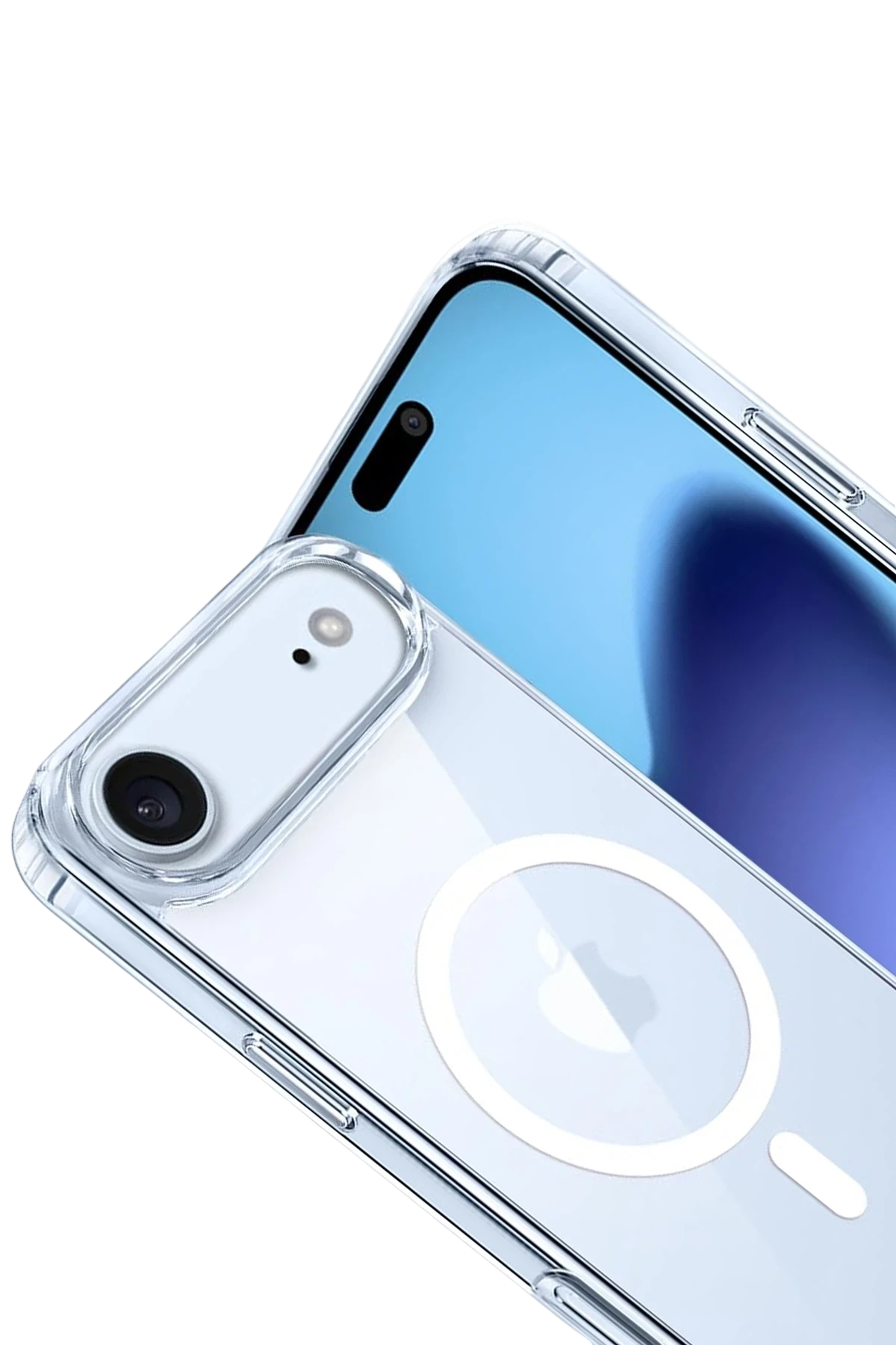 Yesido iPhone 17 Air PC03 Ace Şeffaf Magsafe Telefon Kılıfı