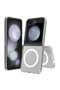 Yesido Samsung Galaxy Z Flip 6 PC03 Ace Şeffaf Magsafe Kapak