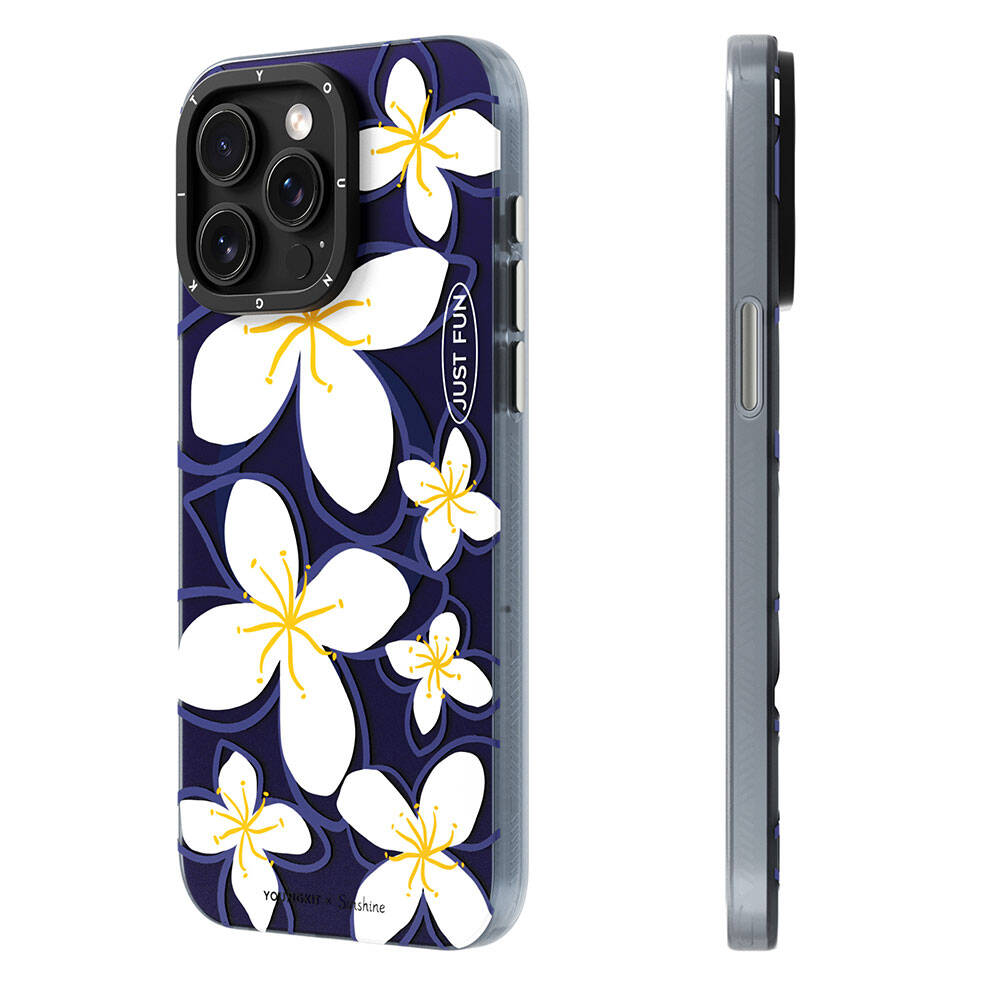 Youngkit Smile Serisi iPhone 15 Pro Max Magsafe Şarj Özellikli Sunshine Tasarımlı Telefon Kılıfı - 1