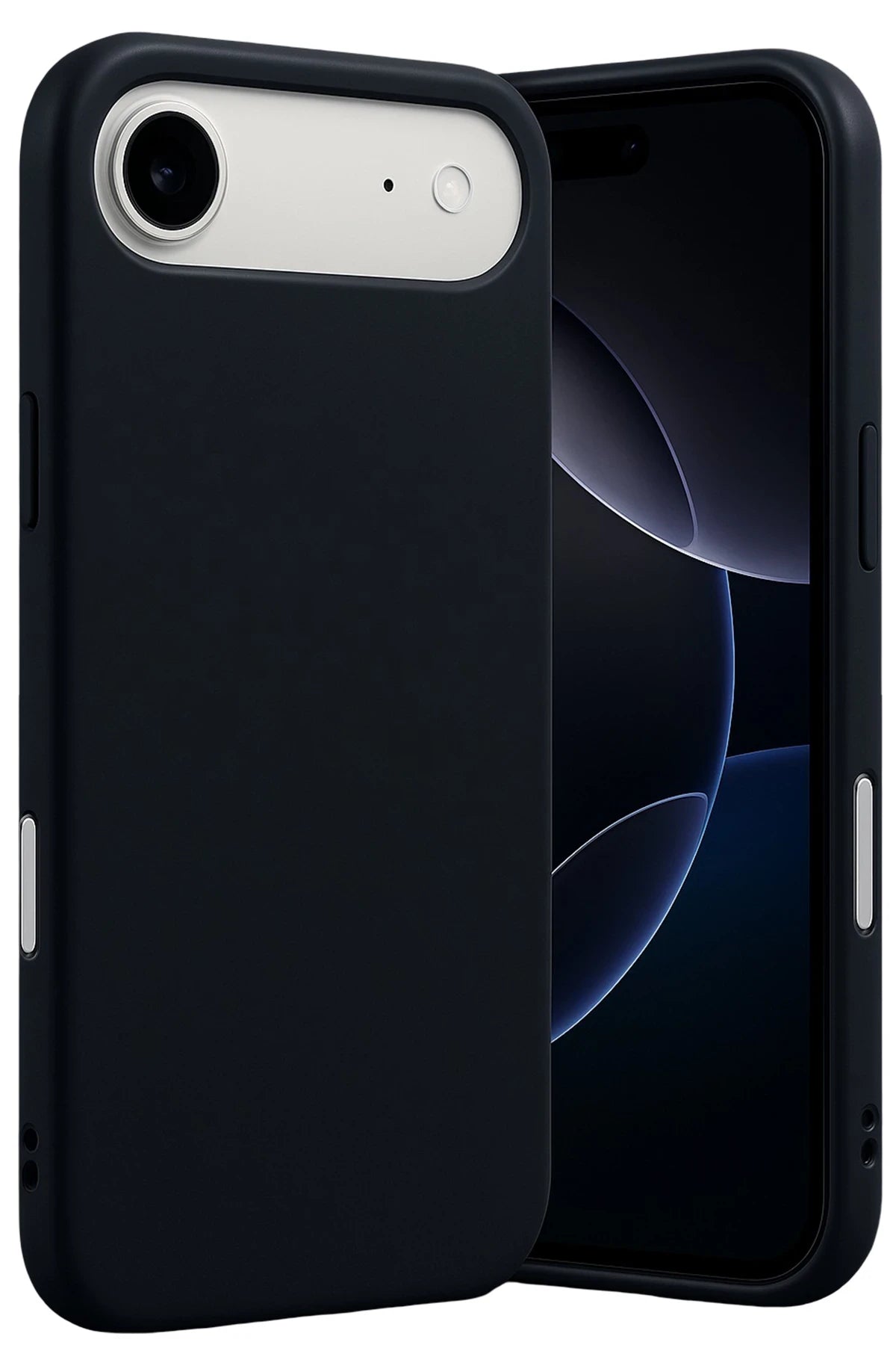 Cepax iPhone 17 Pro Max Nano içi Kadife Silikon Telefon Kılıfı