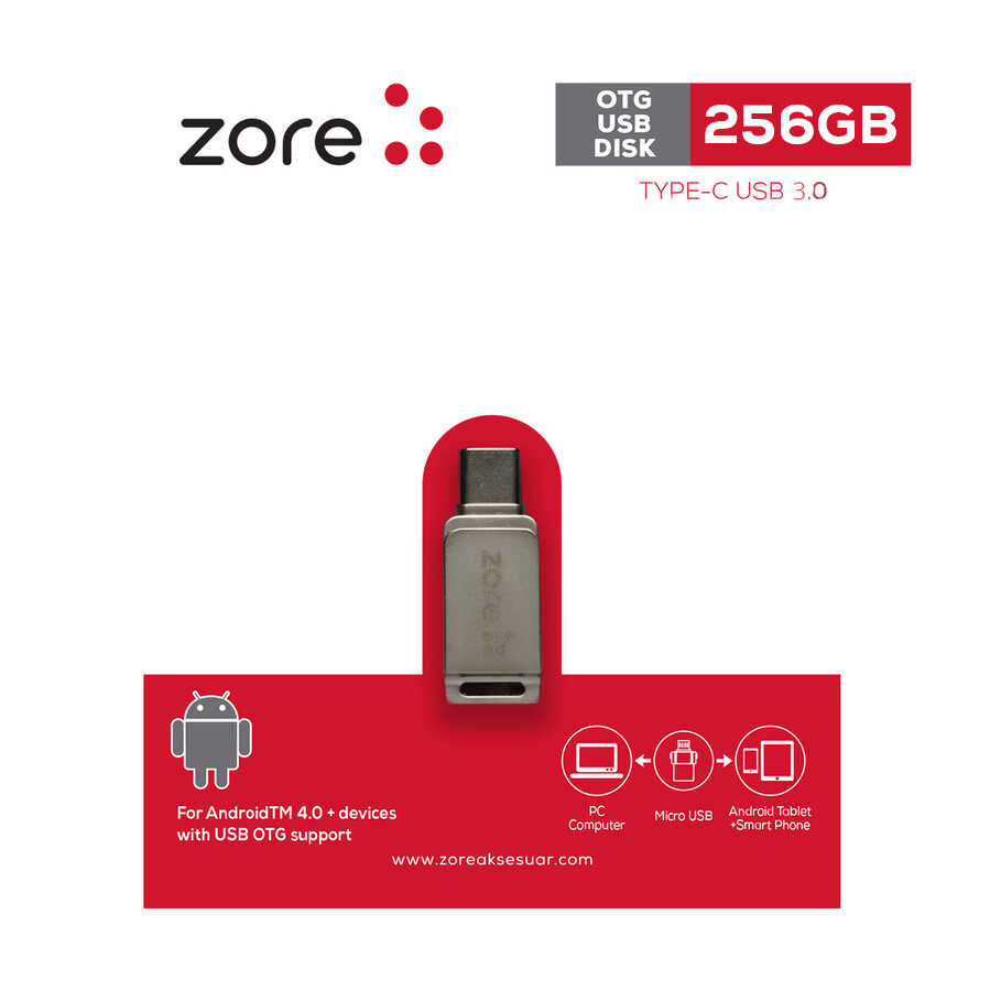 Cepax 3.0 Type-C Metal OTG 256 GB
