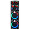 Cepax GD-2126 Dijital LED Göstergeli FM Radyolu Mikrofonlu RGB TWS Çift 12 inç Stereo Bass Kablosuz Karaoke Hoparlör