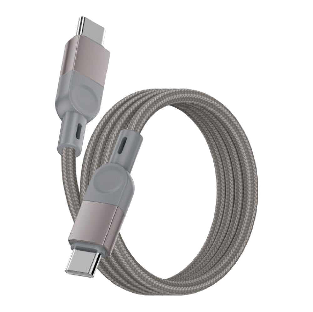 Cepax ZR-44 Type-C to Type-C PD 100W Örgü Tasarımlı Hızlı Şarj Özellikli Data ve Şarj Kablosu 1M