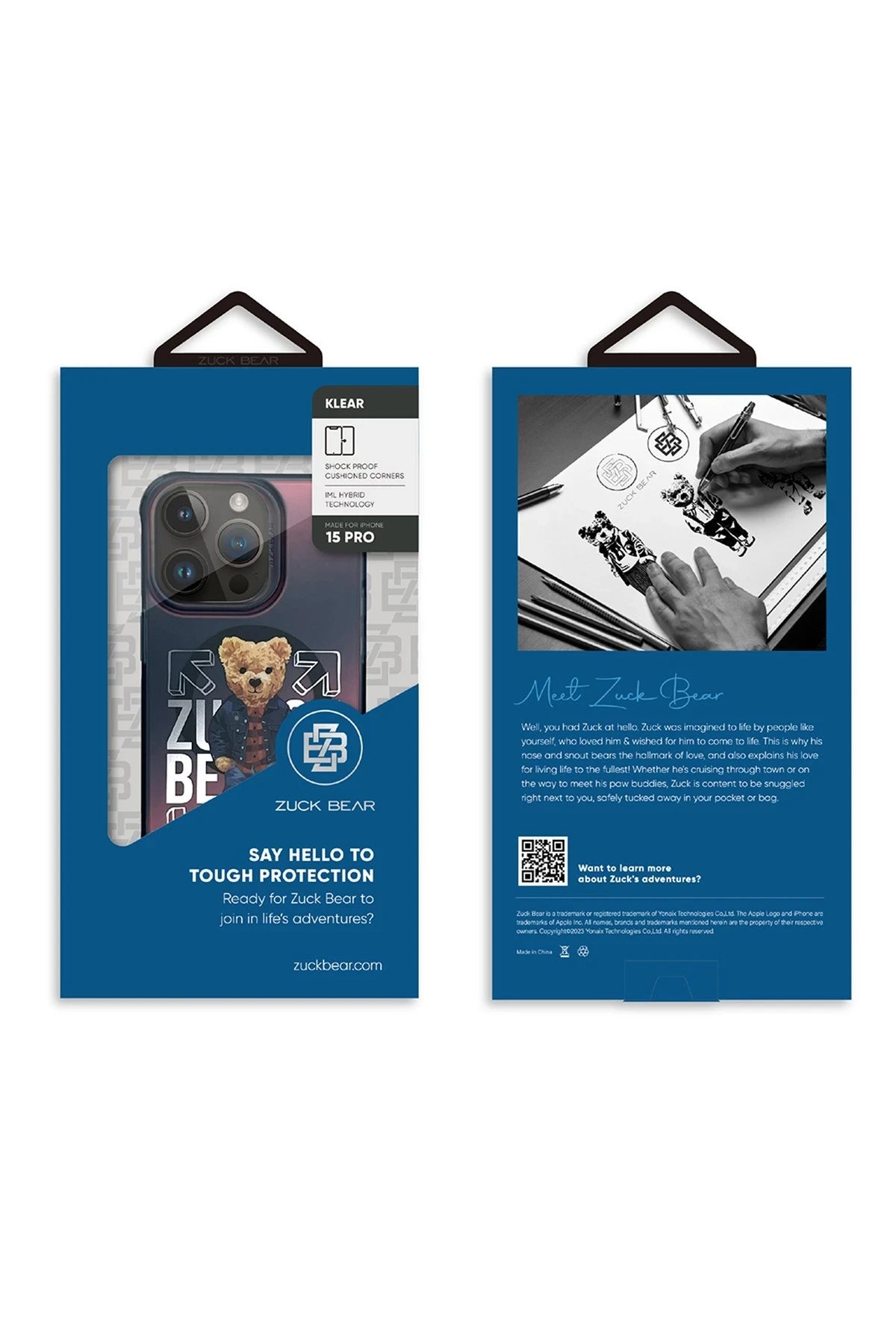 ZuckBear iPhone 15 Pro California Cool Magsafe Telefon Kılıfı